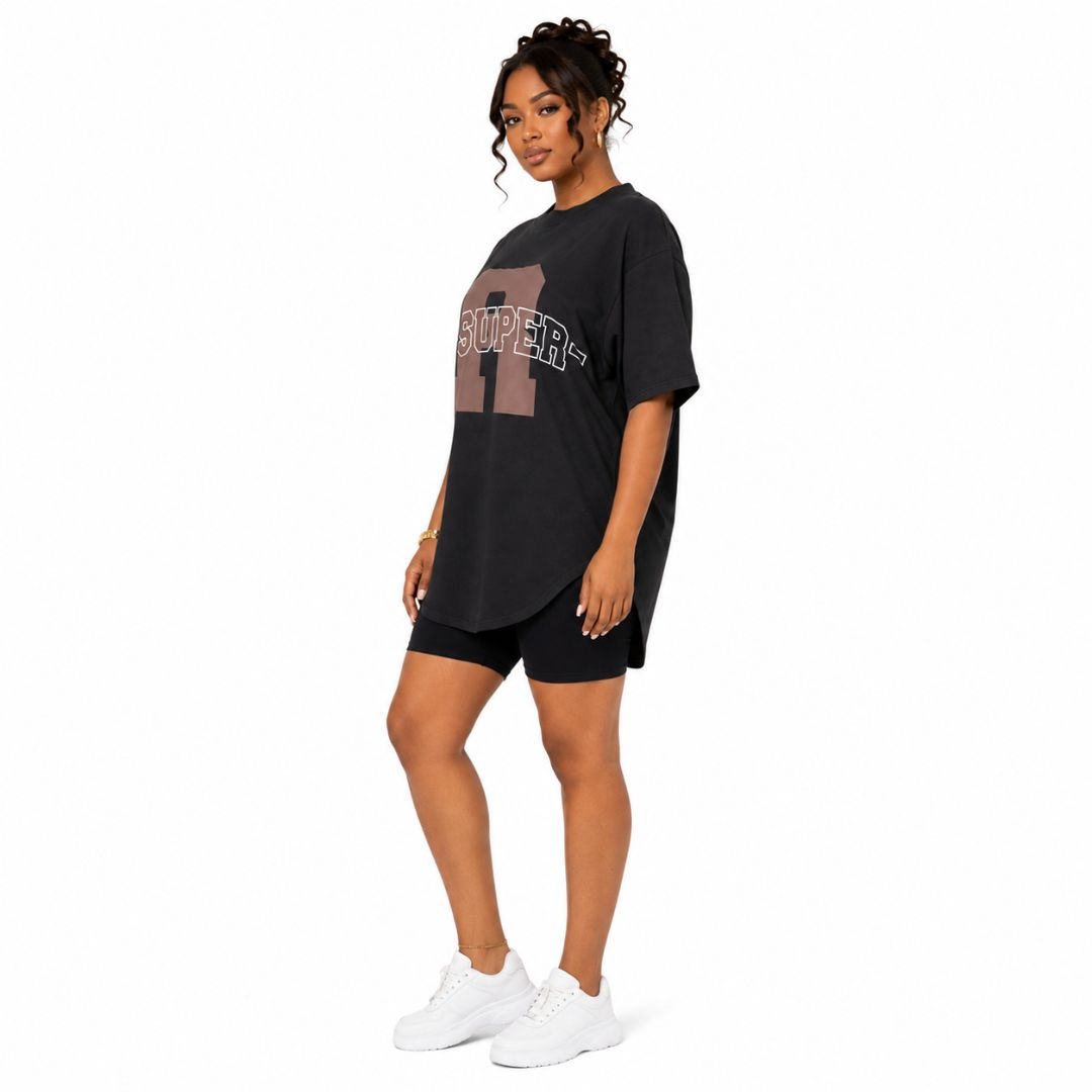 Premium Oversized Graphic Print T Shirt